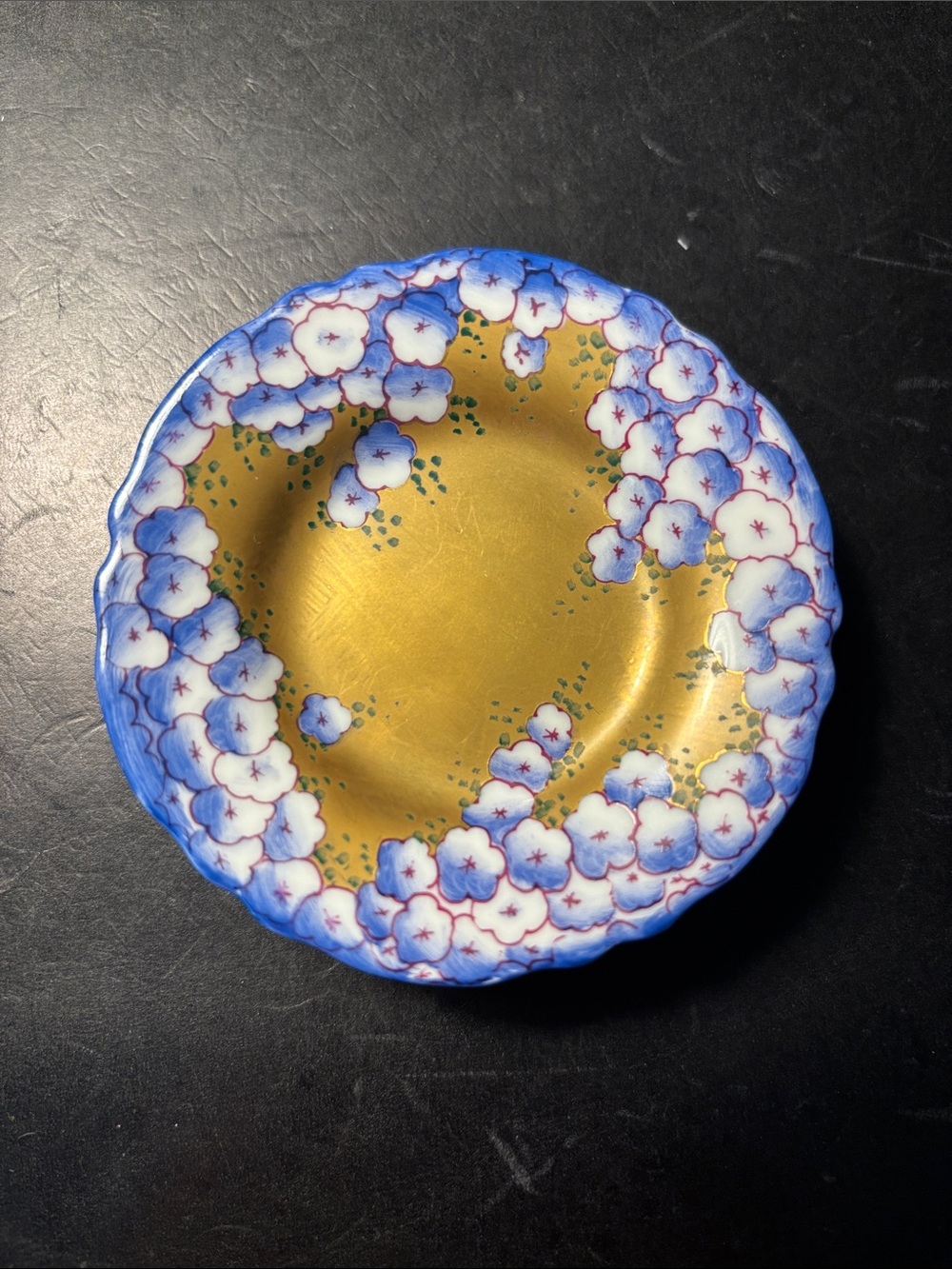 Limoges plate trinket box